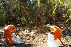 Prefeitura de Batalha realiza limpeza em terrenos baldios