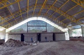 Prefeitura de Esperantina está construindo quadras poliesportivas
