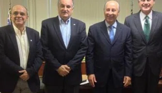 Presidentes de clubes foram recebidos por Marco Polo del Nero, vice da CBF