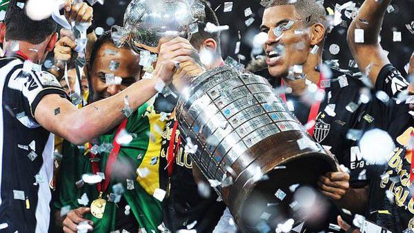 Primeira Copa Libertadores do Atl&eacute;tico.(Imagem:Reprodu&ccedil;&atilde;o)