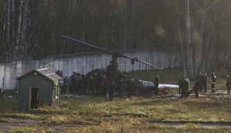 Queda de helicóptero