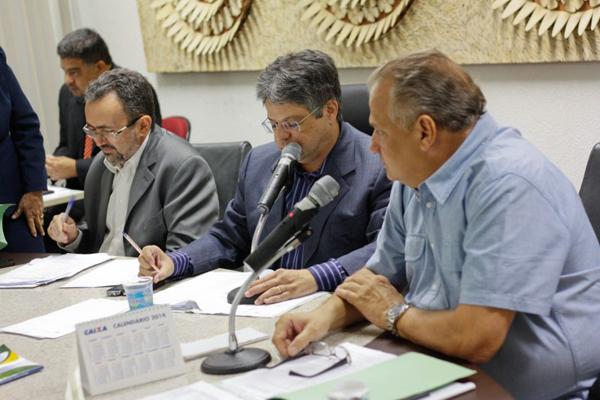 Reuni&atilde;o da Comiss&atilde;o de Constitui&ccedil;&atilde;o e Justi&ccedil;a da ALEPI.(Imagem:Reprodu&ccedil;&atilde;o)