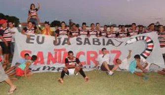Santa Cruz vence Campeonato Aguabranquense de Futebol 2015