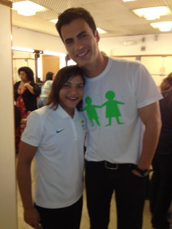 Sarah e Carlso Casagrande(Imagem:Reprodução)