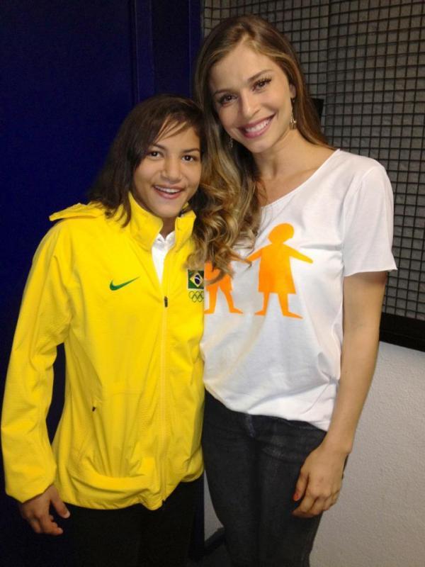 Sarah e Grazi(Imagem:Reprodução)