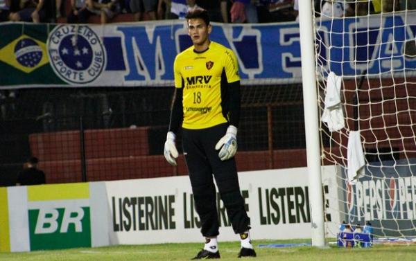 Saulo: com quatro jogos &agrave; frente do gol do Sport, ele alcan&ccedil;a maior sequ&ecirc;ncia de partidas pelo Le&atilde;o(Imagem:Reprodu&ccedil;&atilde;o)