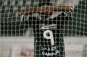 Schwenck e a rede: oito gols em 11 partidas com a camisa do Bugre