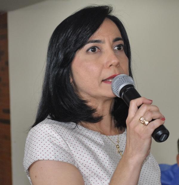 Secretária Cláudia Brandão(Imagem:Reprodução)
