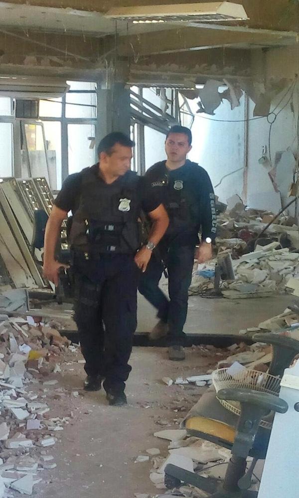 Secret&aacute;rio de Seguran&ccedil;a do Piau&iacute;, F&aacute;bio Abreu, e Delegado da Pol&iacute;cia Civil, Carlos C&eacute;sar Camelo(Imagem:Reprodu&ccedil;&atilde;o)