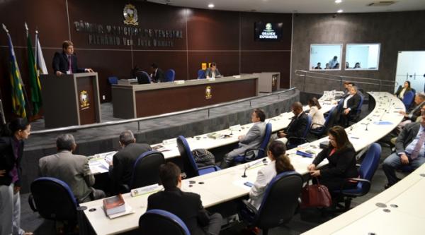 Sess&atilde;o na C&acirc;mara Municipal de Teresina(Imagem:Reprodu&ccedil;&atilde;o)