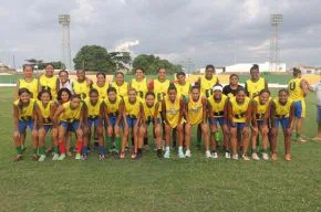 Time feminino da Sociedade Esportiva de Picos.