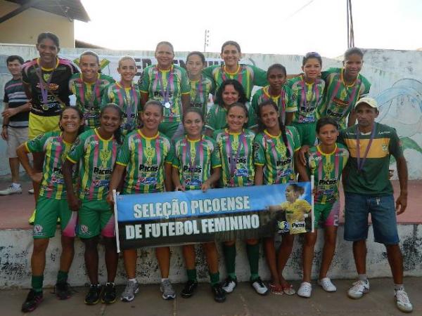 Time feminino de Picos(Imagem:Divulga&ccedil;&atilde;o)