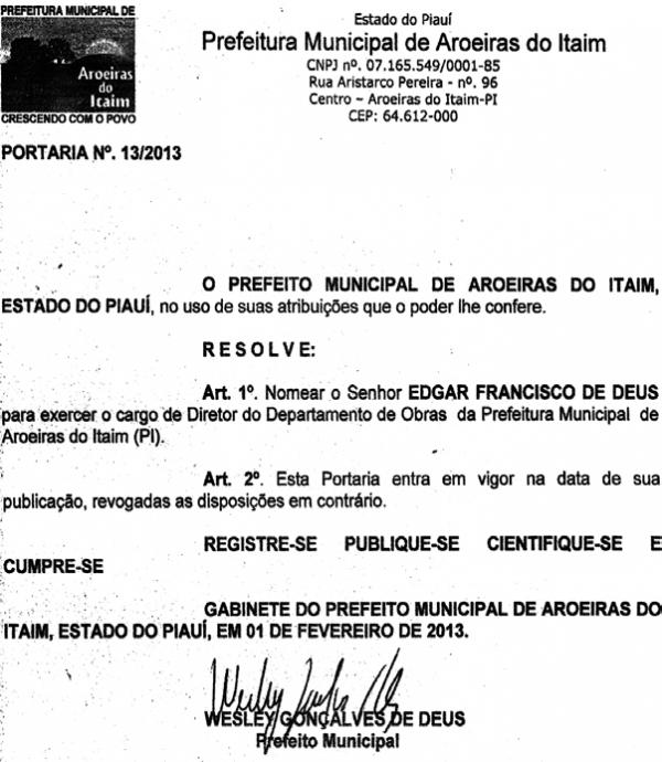 Tio do prefeito(Imagem:Reprodu&ccedil;&atilde;o/Viagora)