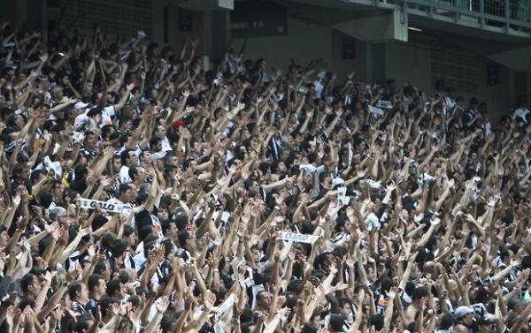 Torcida atleticana no Independência: amuleto para o time(Imagem:Reprodução)