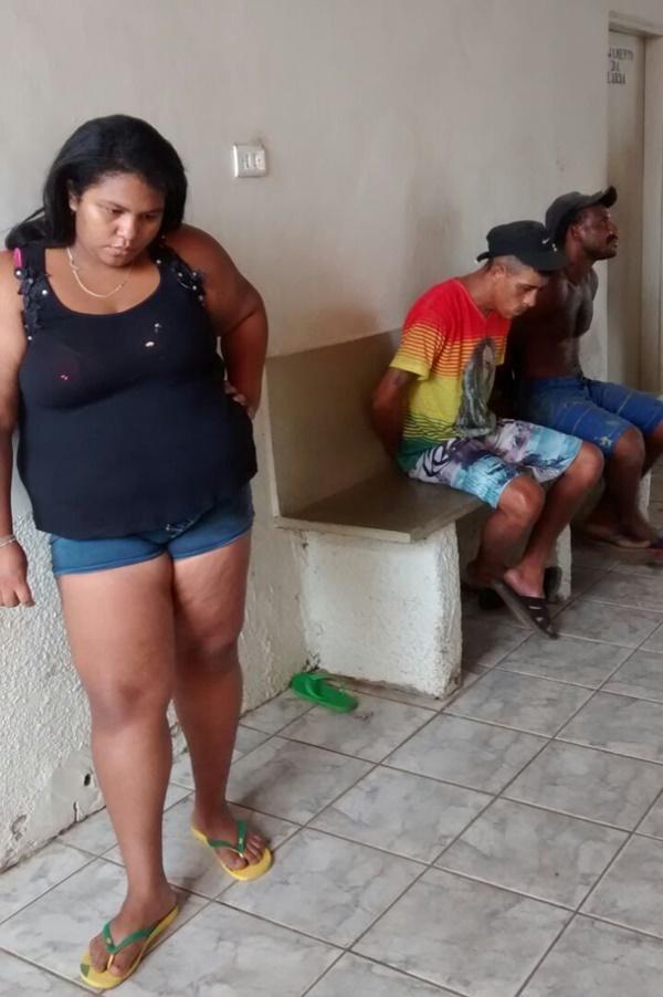 Trio foi preso em flagrante(Imagem:Divulga&ccedil;&atilde;o)