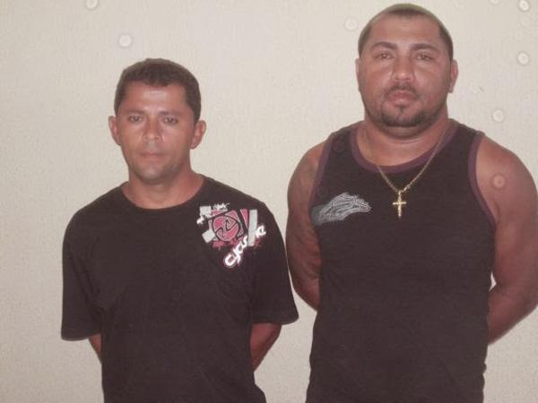 Valder Jonas Ferreira e Aderson Ara&uacute;jo Miranda.(Imagem:Reprodu&ccedil;&atilde;o)