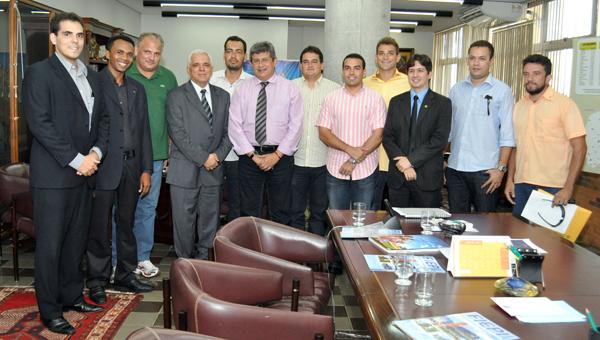 Vice-governador Zé Filho esteve reunido com o PMDB Jovem(Imagem:Divulgação)