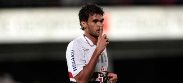 Willian Jos&eacute; comemora gol do S&atilde;o Paulo sobre a Universidad de Chile (Imagem:Reprodu&ccedil;&atilde;o)