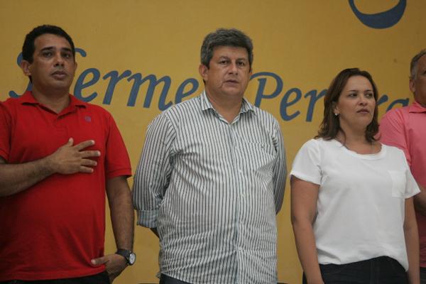 Z&eacute; Filho na caravana do PMDB.(Imagem:Divulga&ccedil;&atilde;o)