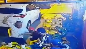 Imagens mostram segurança de Wellington Dias sendo baleado