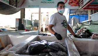 Mercado do Peixe tem baixa nas vendas Mercado do Peixe tem baixa nas vendas